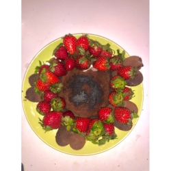 巧克力草莓鬆丟黎