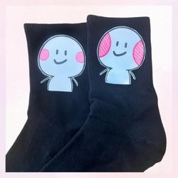 襪哩勒 X smile 聯名款(黑)