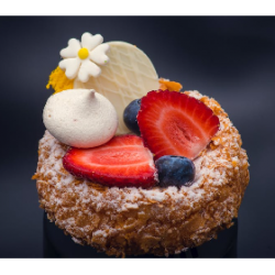 綜合水果糖霜甜甜圈(1個)