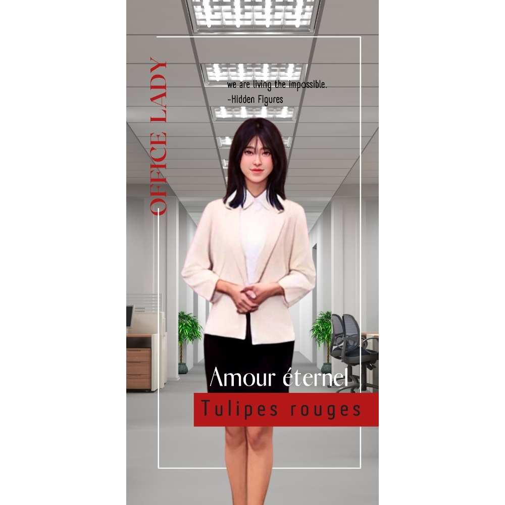 Amour éternel－Tulipes rouges 紅鬱金香