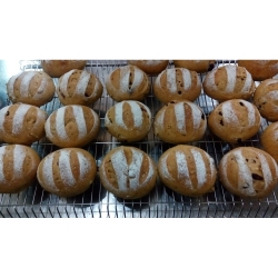 黑糖蔓越莓堅果麵包