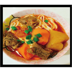 紅燒牛肉麵（550公克）