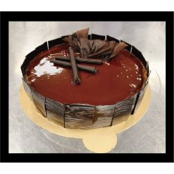 巧克力煙捲蛋糕(6吋)