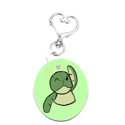 圓形吊飾-海龜呱呱