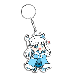 Q版可愛吊飾-雪見寒梨