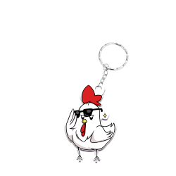 Q版可愛吊飾-雞蛋糕