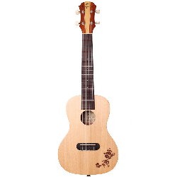 烏克麗麗-雲杉/玫瑰木