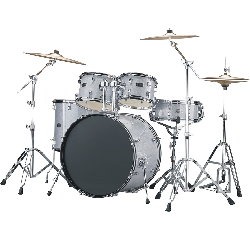 爵士鼓-銀色