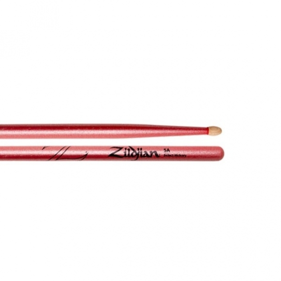 ZILDJIAN 金屬彩繪鼓棒-紅色