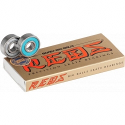 BONES® BIG BALLS® REDS® SKATEBOARD BEARINGS 8 PACK