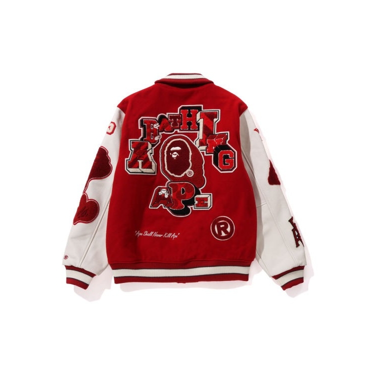 BAPE Multi Motif Varsity (Jacket)