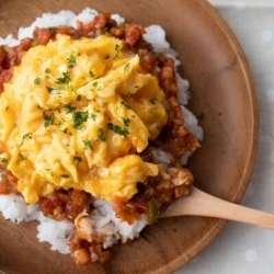 肉末番茄歐姆蛋包飯