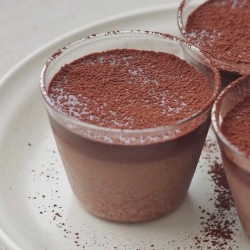 巧克力奶凍