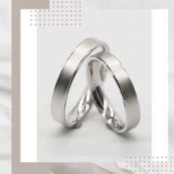 金工手作簡約款純銀戒指