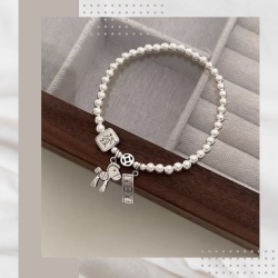 馬上發財純銀手鍊