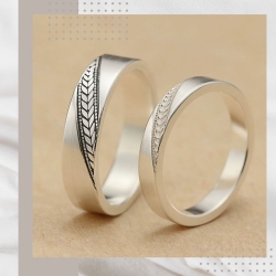 金工手作歲歲平安純銀戒指