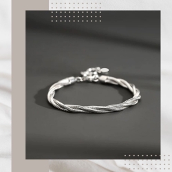 百搭蛇骨鍊純銀手鍊