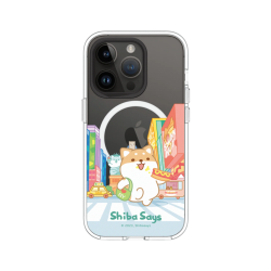 柴語錄 犀牛盾Clear (MagSafe 兼容)聯名設計款透明iPhone 14 pro手機殼