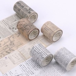 CMYK 復古面紙膠帶