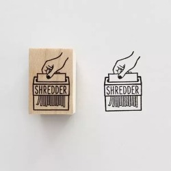 KNOOPWORKS 木質印章  碎紙機