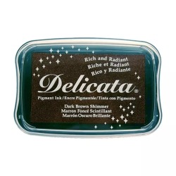 TSUKINEKO 水性金屬印台 咖啡色