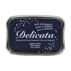 TSUKINEKO 水性金屬印台 寶藍