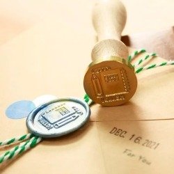 eric X SANB 筆記本火漆封蠟印章組