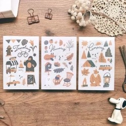 Dimanche 感壓貼紙