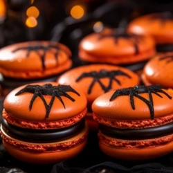 HALLOWEEN-蜘蛛馬卡龍