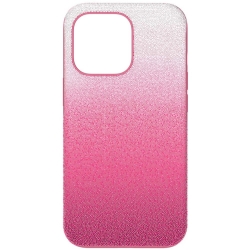 水晶手機殼-漸變粉