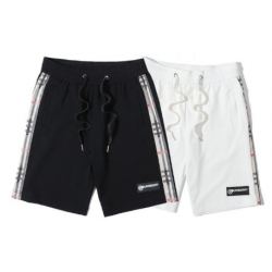 BURBERRY 博柏利 巴寶莉 短褲 側邊條紋格紋短褲  休閒短褲 五分短褲 沙灘褲