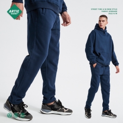 ARTIE | 360g噴染做舊水洗休閒長褲