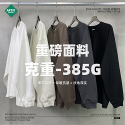 ARTIE | 冬季新品！oversize潮牌圆領長袖上衣