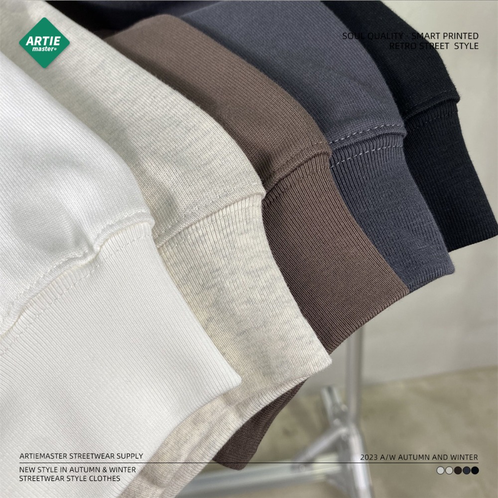 ARTIE | 冬季新品！oversize潮牌圆領長袖上衣