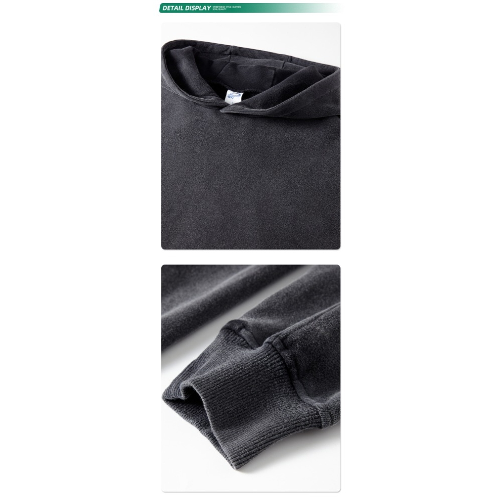 ARTIE | 冬季新品 洗水做舊連帽衛衣oversize寬鬆復古男装