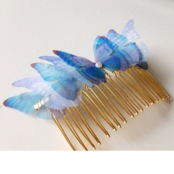 星空蝴蝶梳