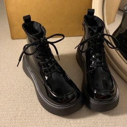 【HLF JYH】系復古方頭厚底瘦瘦馬