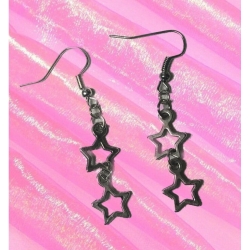 搭波星星耳環