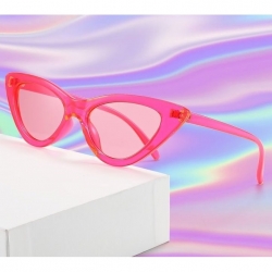 y2k粉色貓眼墨鏡