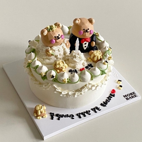 結婚黑皮蛋糕1