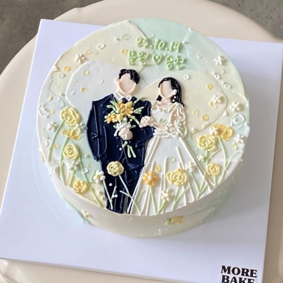 結婚黑皮蛋糕