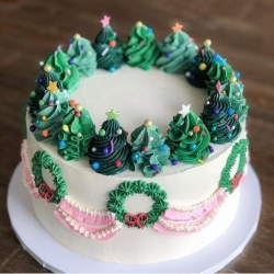 聖誕樹樹樹蛋糕