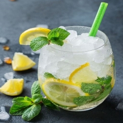 檸檬薄荷氣泡飲