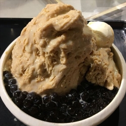 珍珠奶茶雪花冰