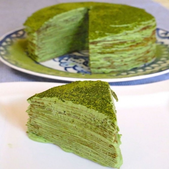 抹茶千層蛋糕