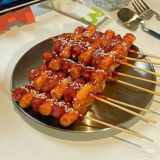 碳烤年糕