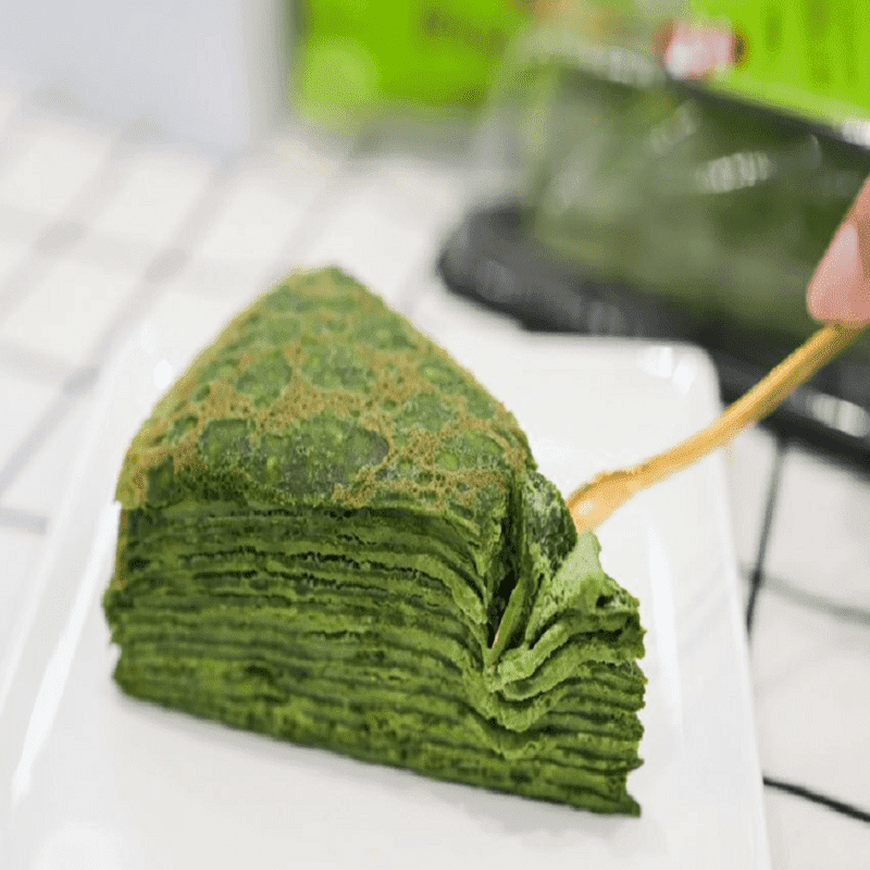抹茶千層蛋糕
