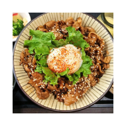 月見親子丼飯定食