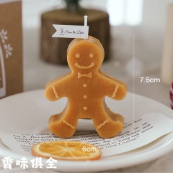 香氛蠟燭之薑餅人款