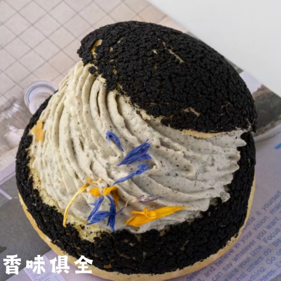 可可奶油泡芙